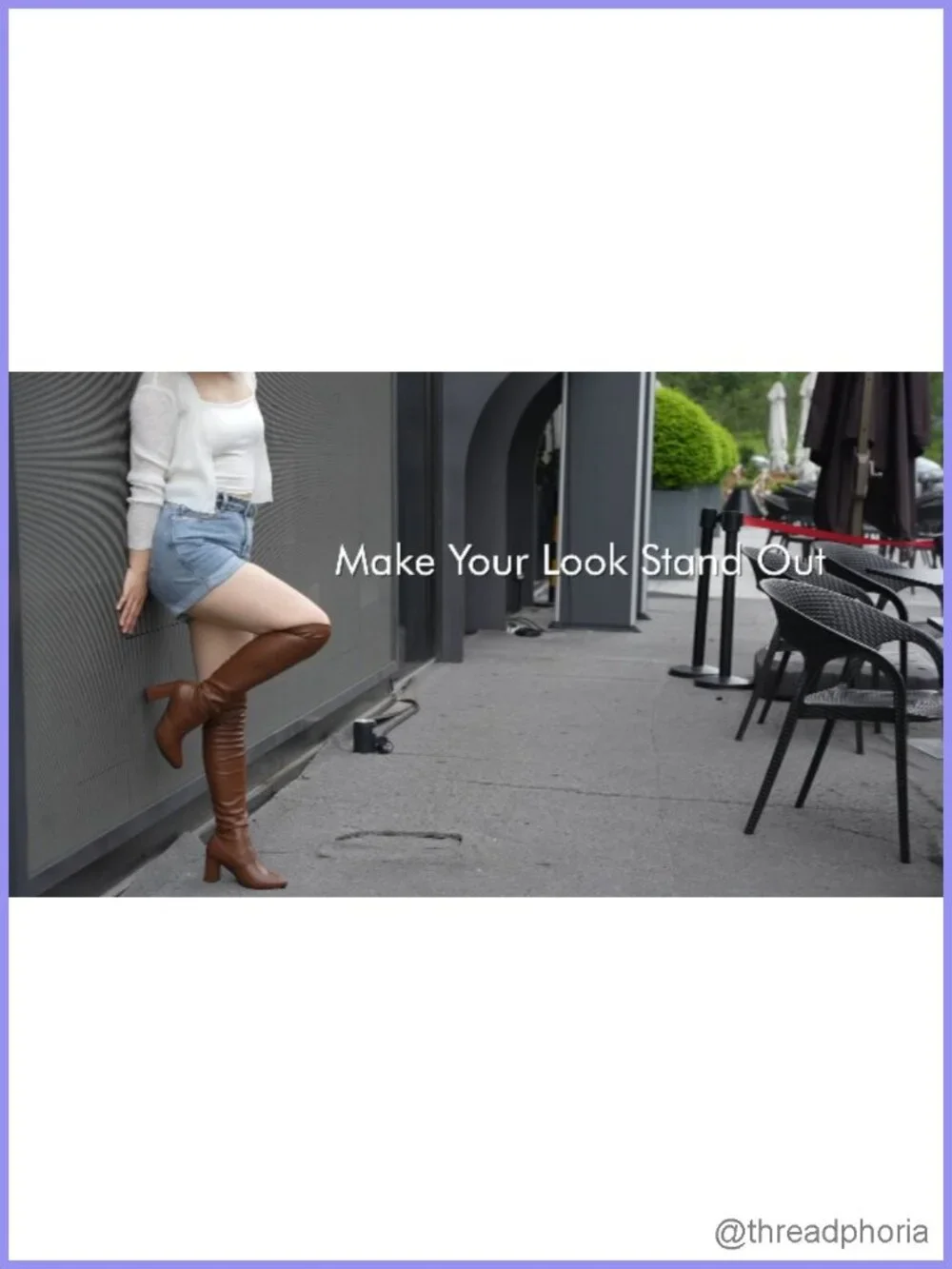 Thigh High Boots Pointy Toe High Heel PU Vegan Over Knee Fall